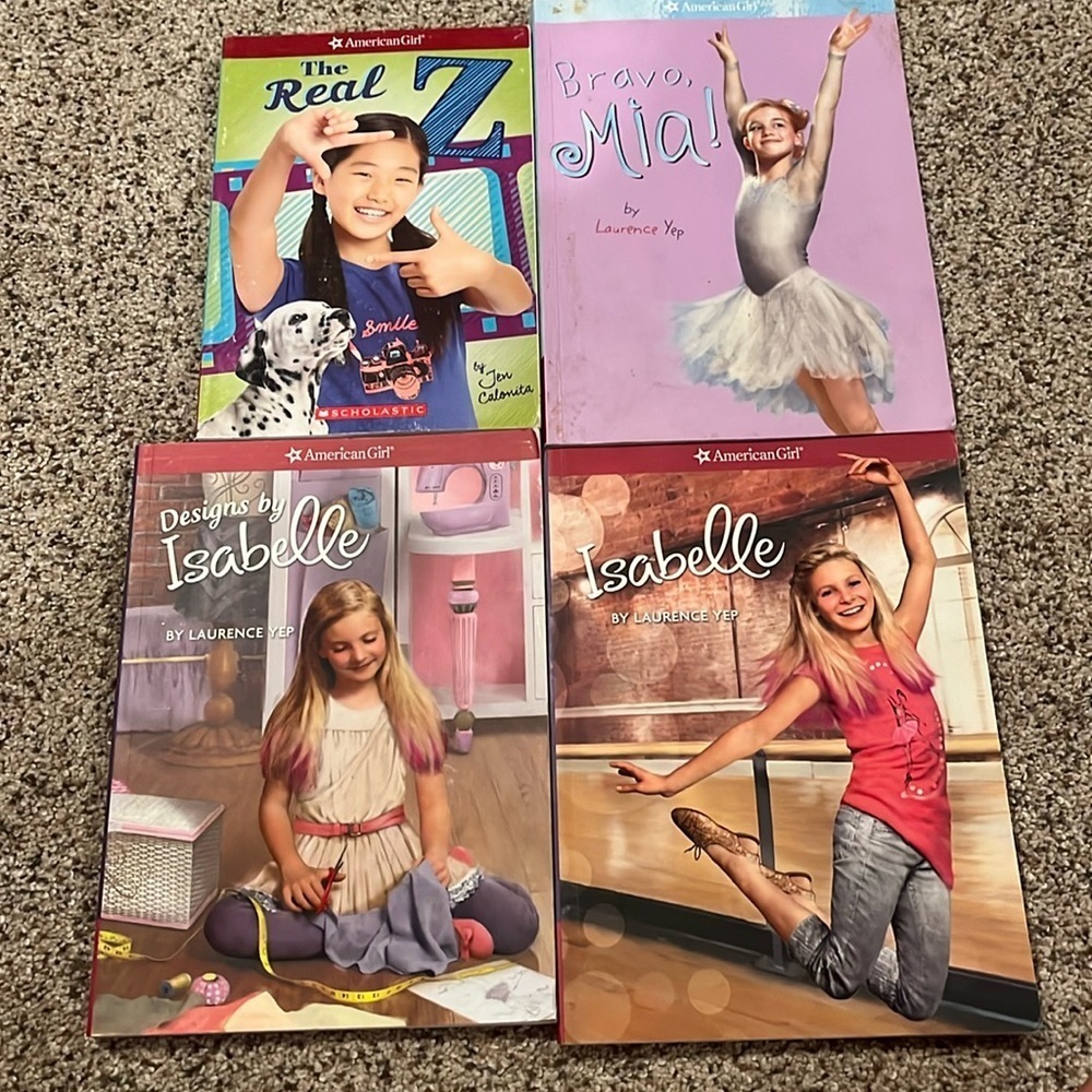 Lot of 4 American Girl Books